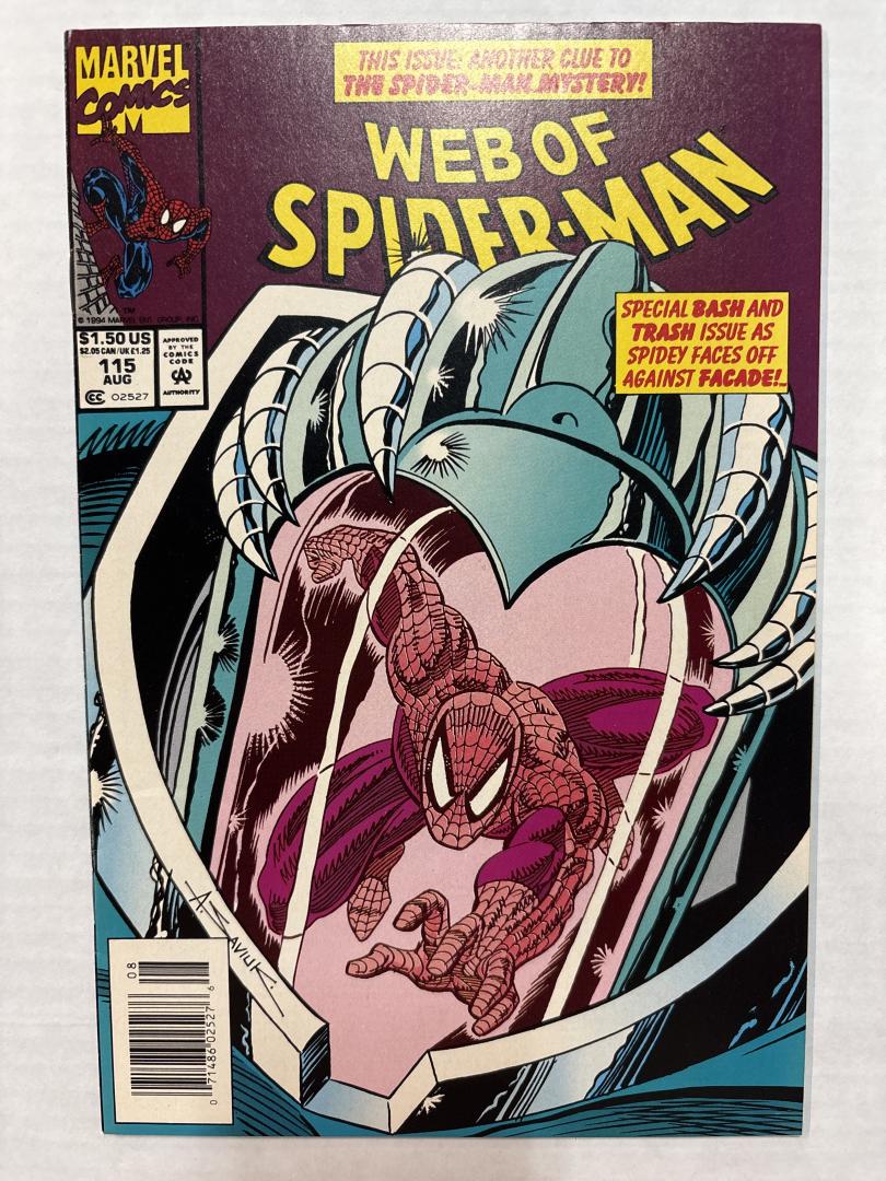 Web of Spider-Man #115 Newsstand Edition Marvel 1994