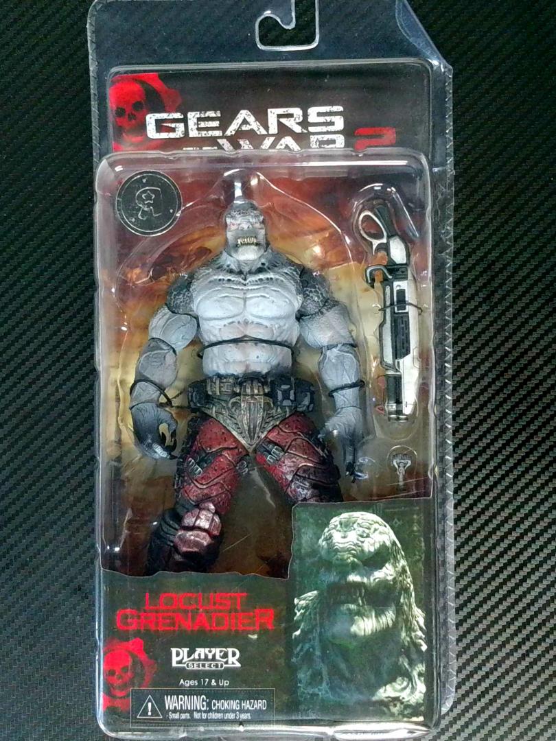 Locust Grenadier Gears of War 2 NECA Player Select Toys R Us Exclusive