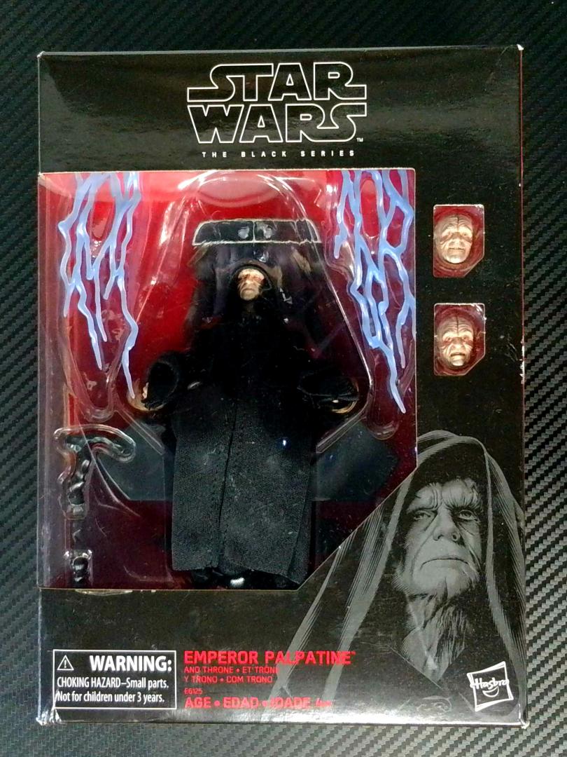 Emperor Palpatine Star Wars The Black Series Hasbro 2019