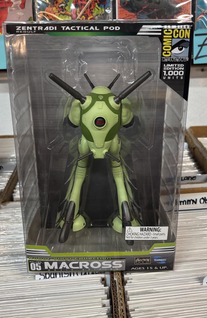 Zentradi Tactical Pod Regult Macross Robot Vinyl Collection Toynami 2010