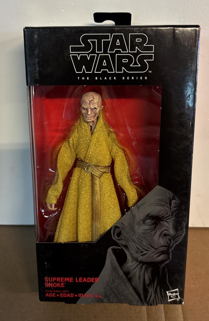 Supreme Leader Snoke Star Wars The Black Series Hasbro 2017
