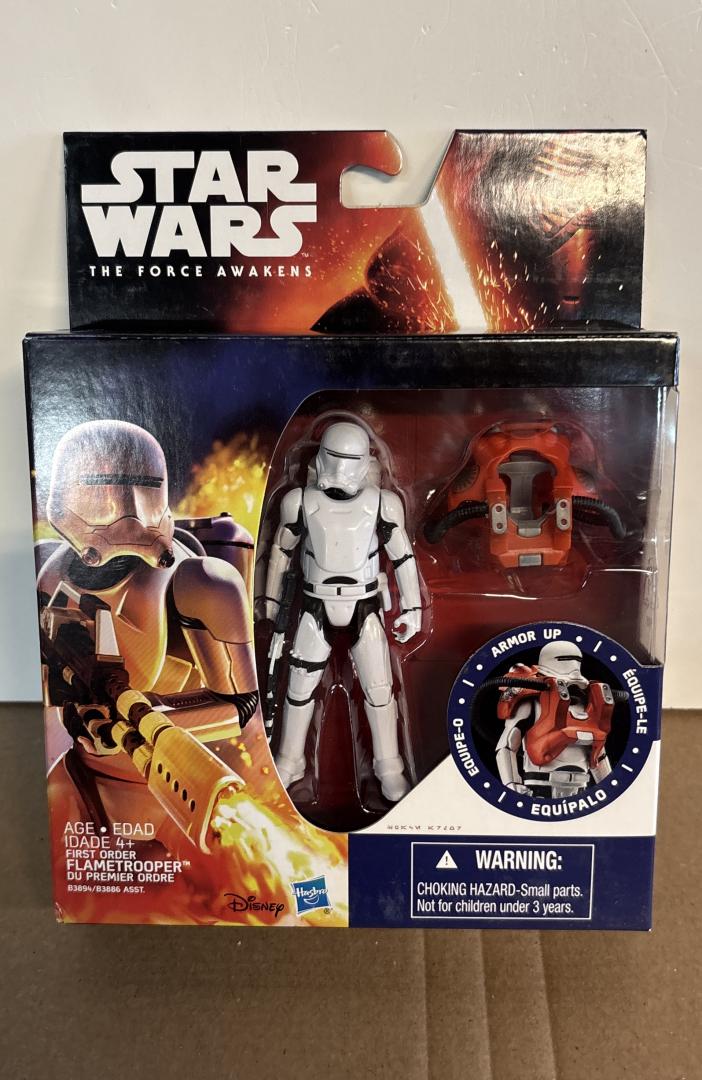 First Order Flametrooper Star Wars The Force Awakens Hasbro 2015