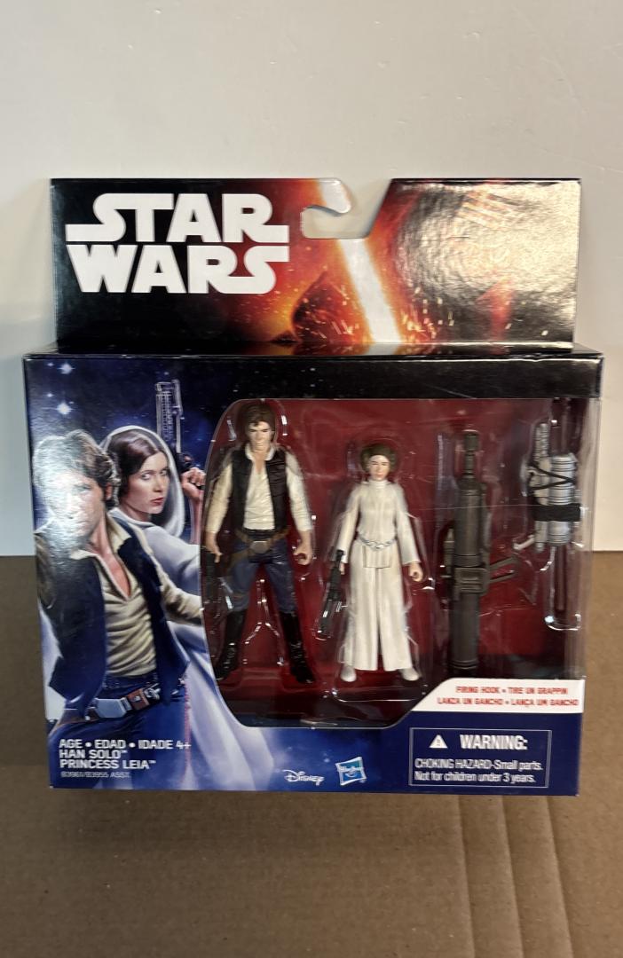 Han Solo Princess Leia A New Hope Hasbro 2015