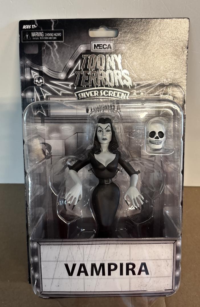 Vampira Toony Terrors Silver Scream NECA 2024