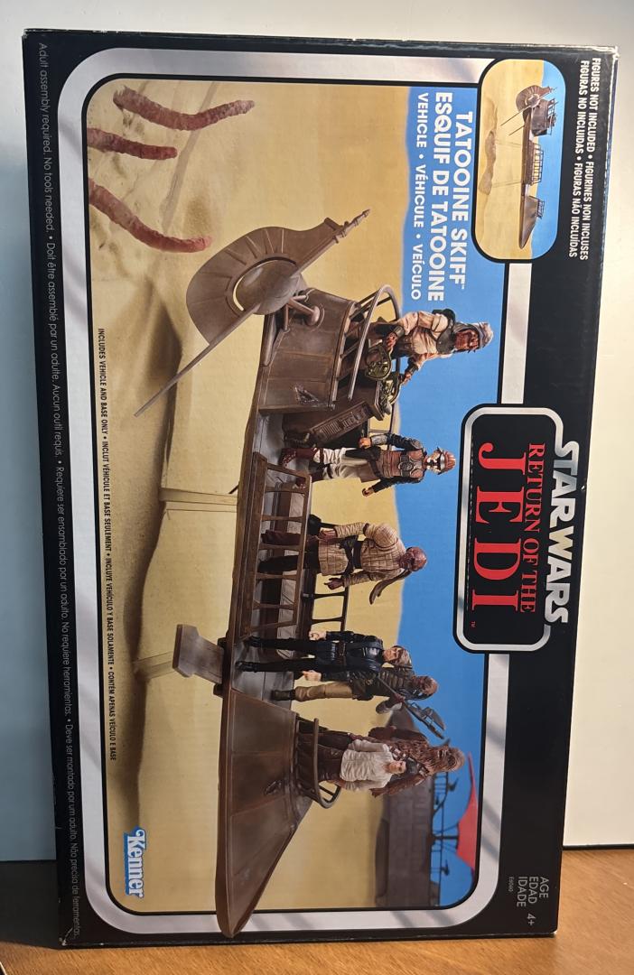 Tatooine Skiff Sail Barge Star Wars Vintage Collection Kenner - OPENED BOX
