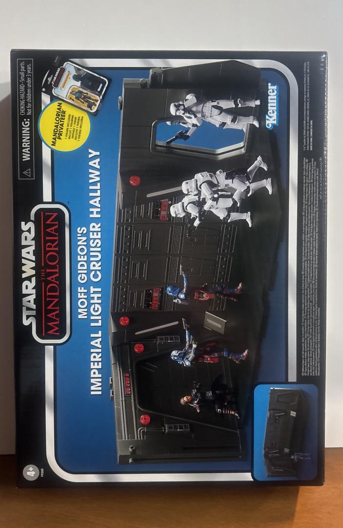 Moff Gideon's Imperial Light Cruiser Hallway Star Wars The Mandalorian 2024