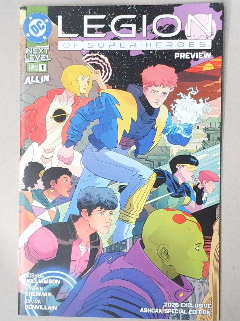 Legion of Super-Heroes #1 Preview DC 2026 Exclusive Ashcan Special Edition