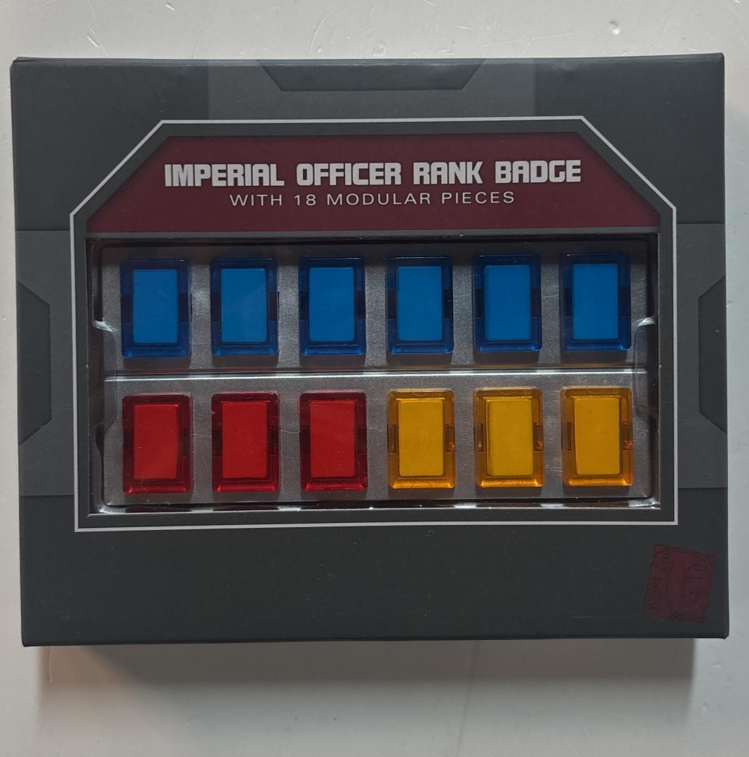 Imperial Officer Rank Badge with 18 Modular Pieces Star Wars
