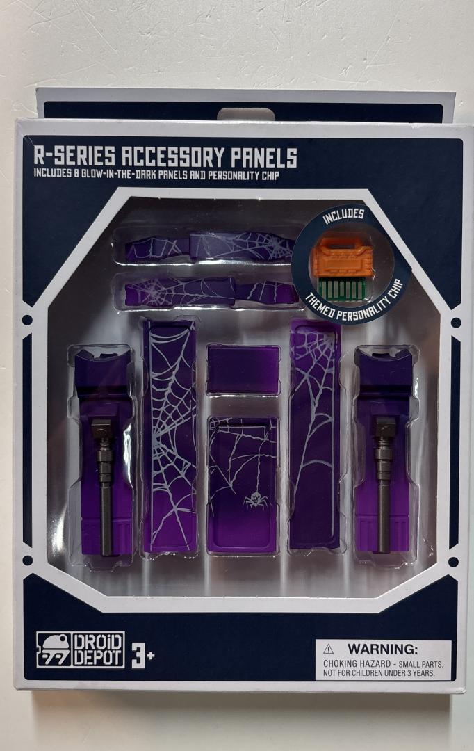 Purple R-Series Accessory Panels Star Wars Galaxy's Edge Droid Depot