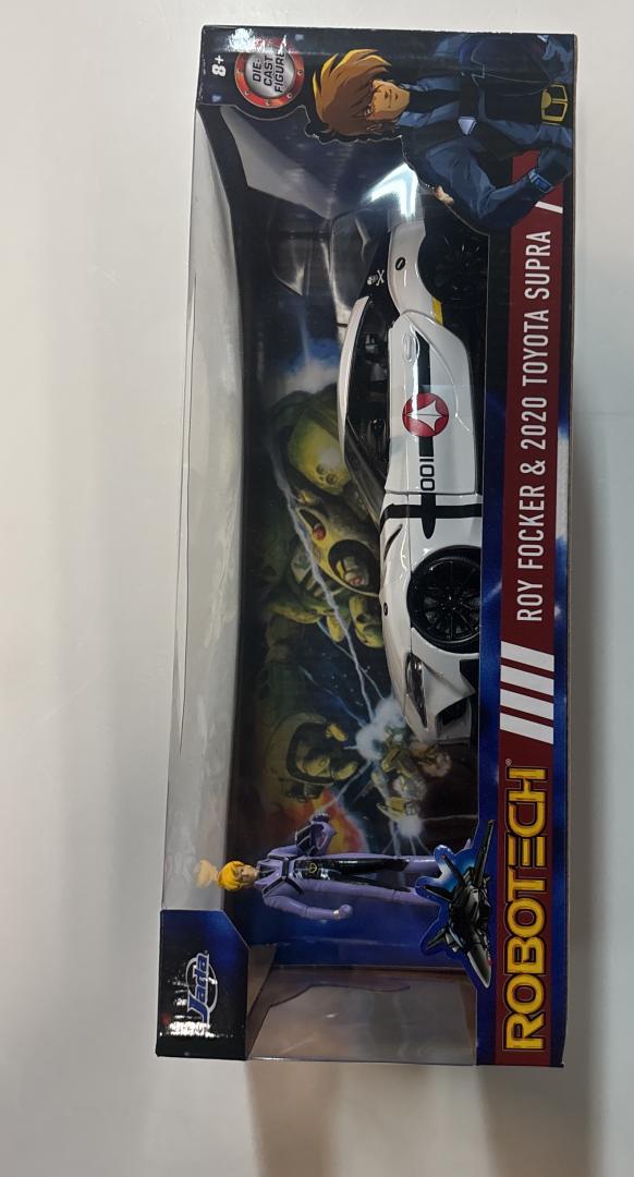 Roy Fokker & 2020 Toyota Supra Robotech Bandai 