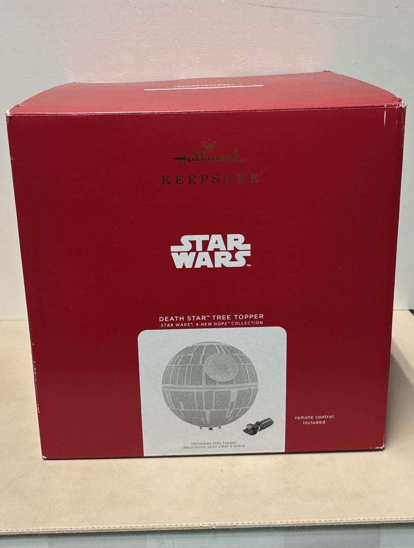 Death Star Tree Topper Star Wars A New Hope Hallmark Keepsake