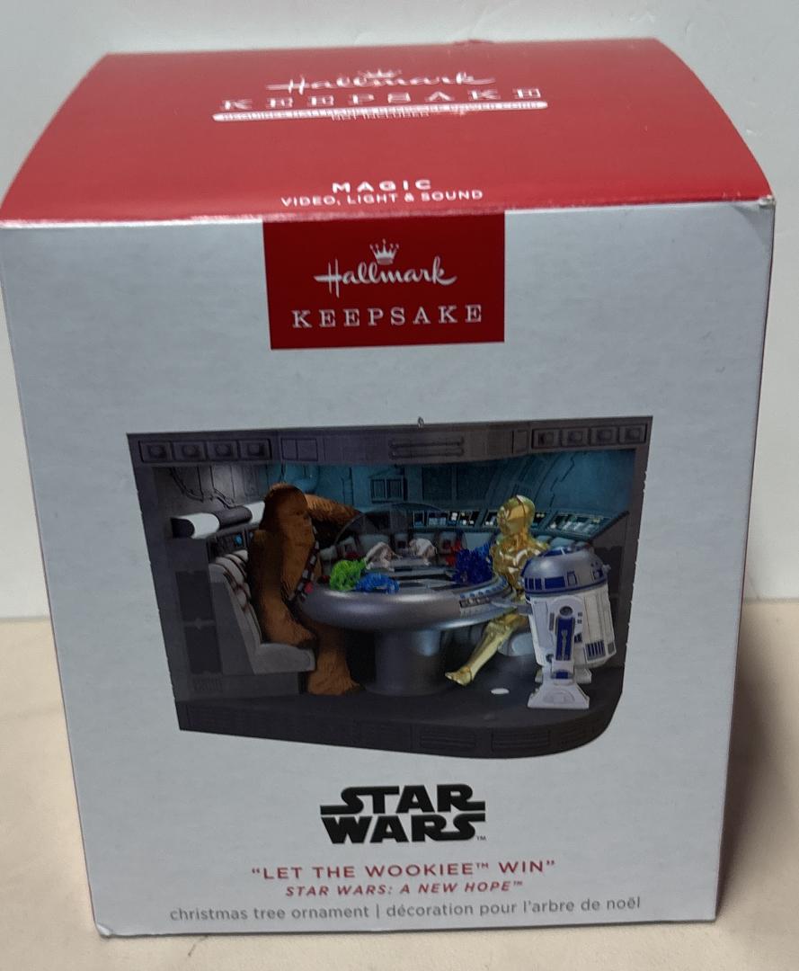 Star Wars A New Hope Let the Wookiee Win Hallmark Keepsake Ornament