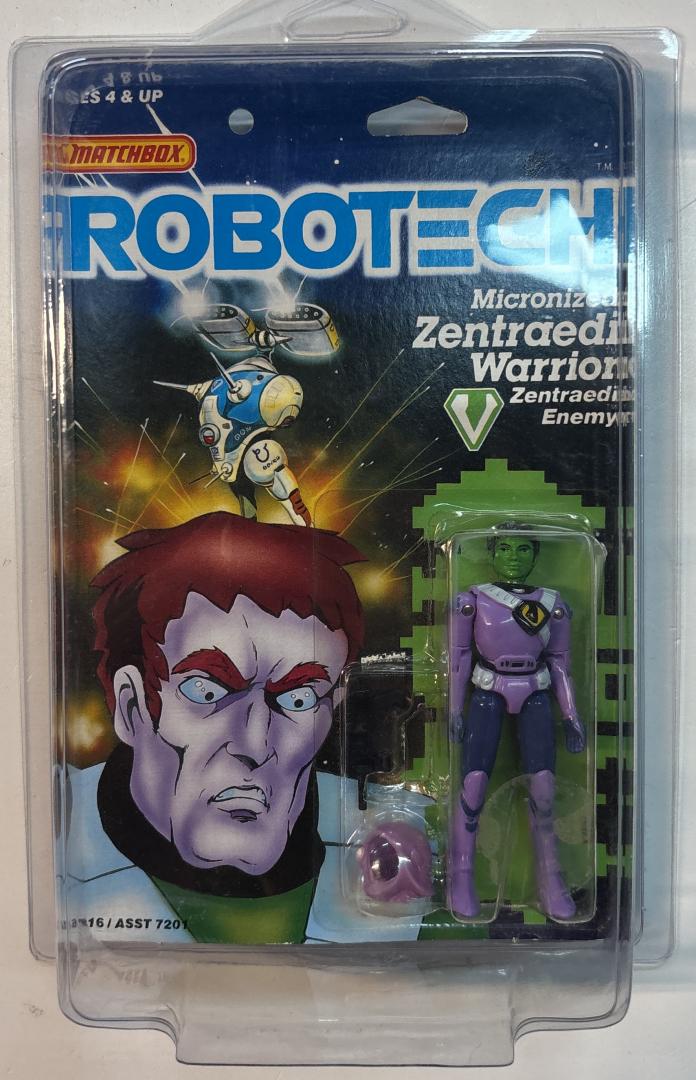 Micronized Zentraedi Warrior Robotech Matchbox 1985