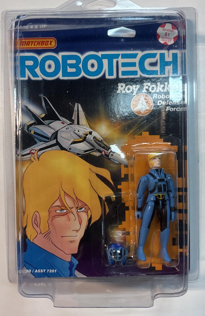 Roy Fokker Robotech Matchbox 1985