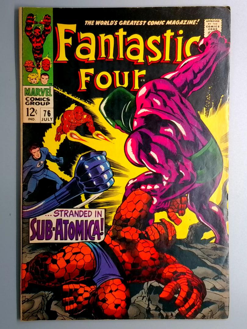 Fantastic Four #76 FN Marvel 1968