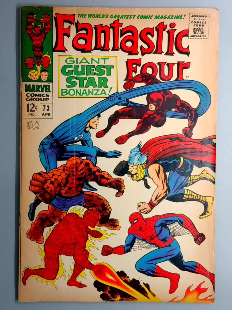 Fantastic Four #73 FN- Marvel 1968