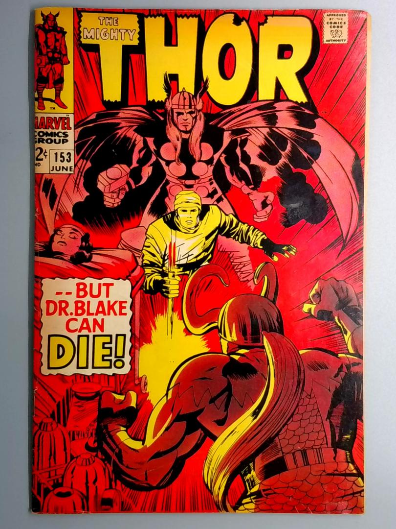 Thor #153 VG/FN Marvel 1968