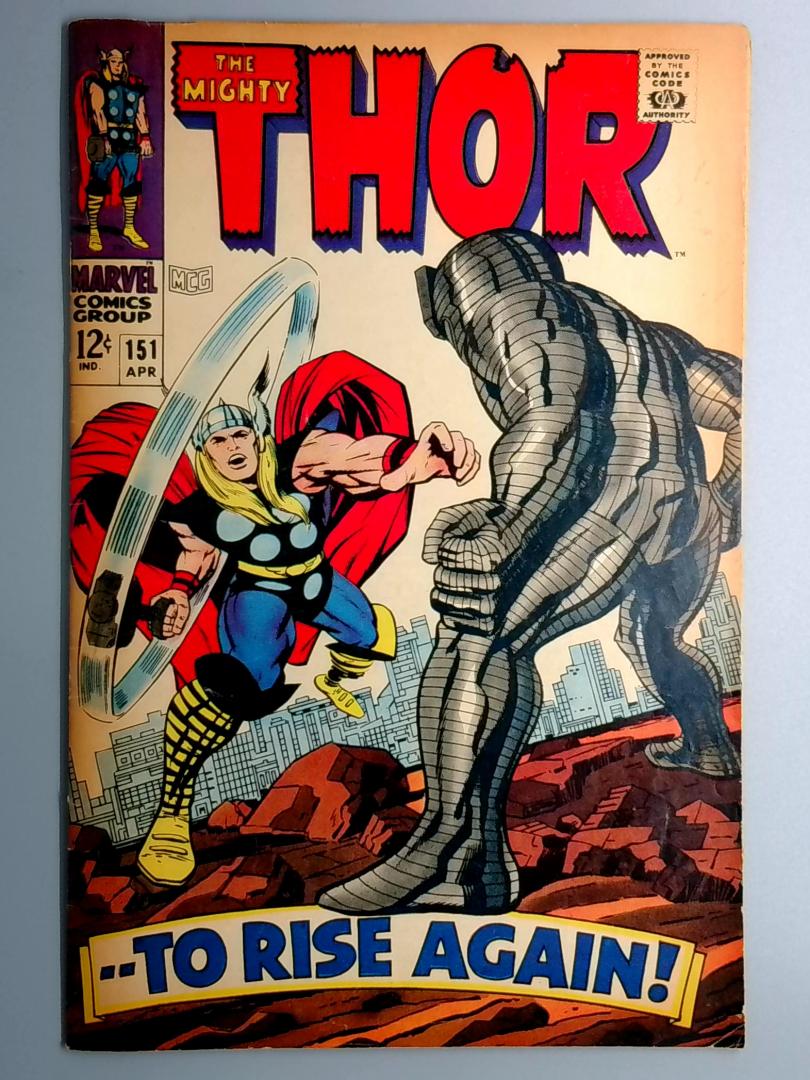 Thor #151 VG Marvel 1968