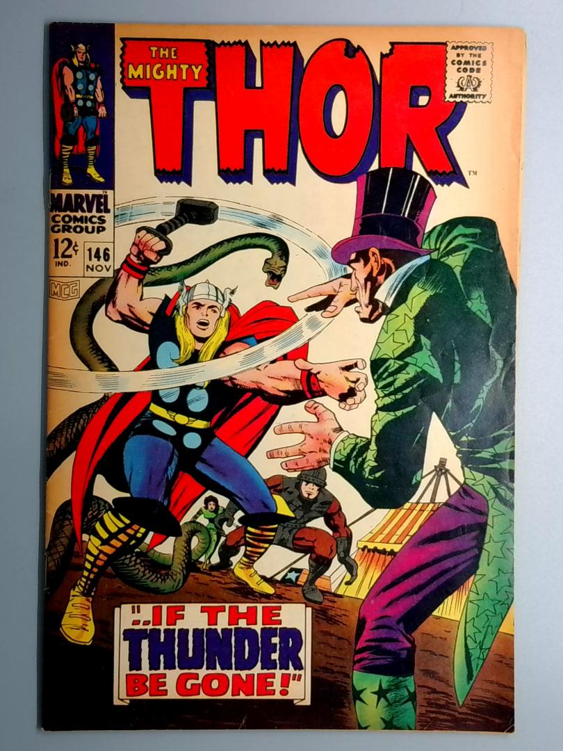 Thor #146 FN Circus of Crime Appearance Marvel 1967