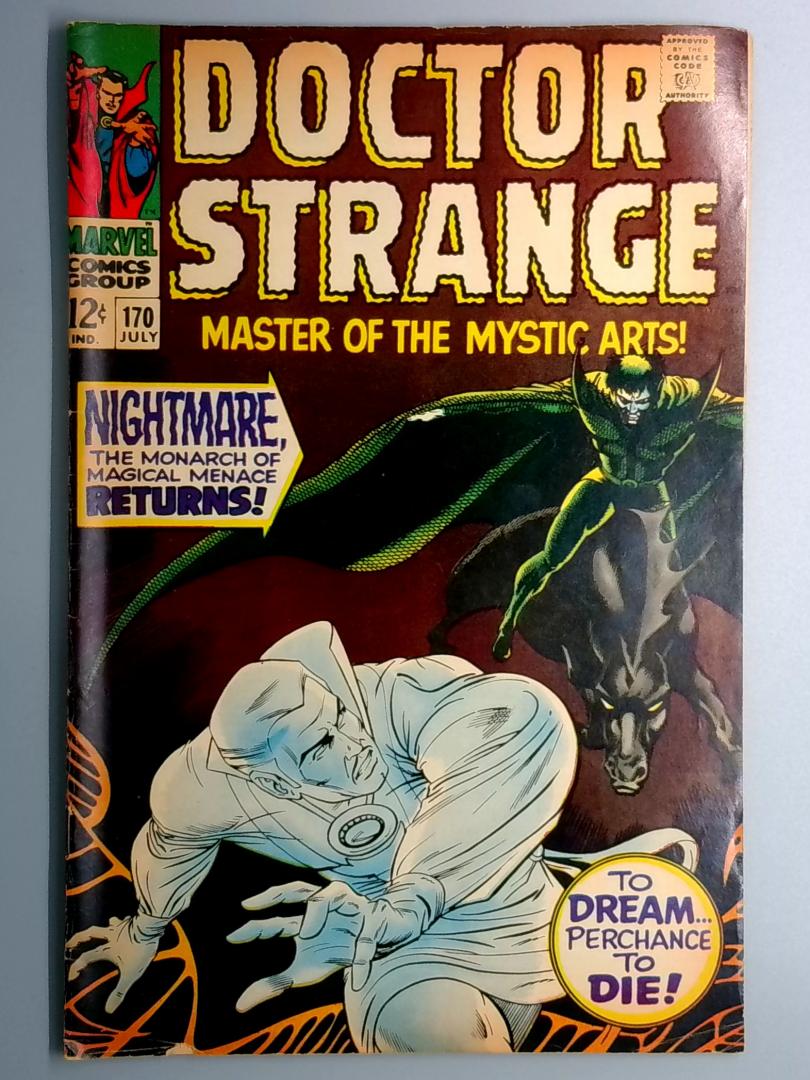 Doctor Strange #170 FN- Nightmare Appearance Marvel 1968