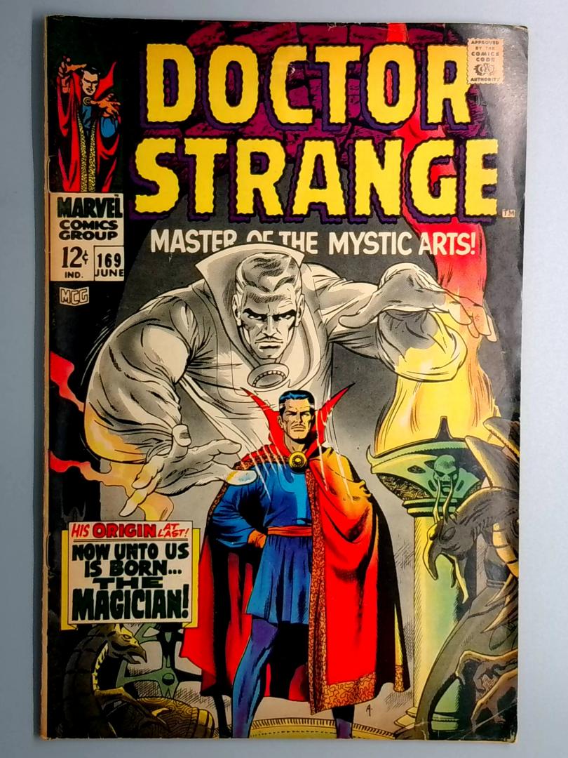 Doctor Strange #169 VG/FN 1st Doctor Strange in His Own Solo Title MARVEL 1968