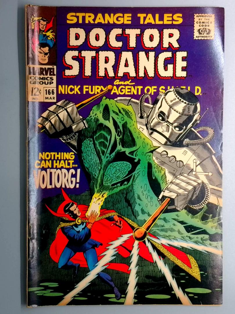 Strange Tales #166 Death of Voltorg Marvel 1968