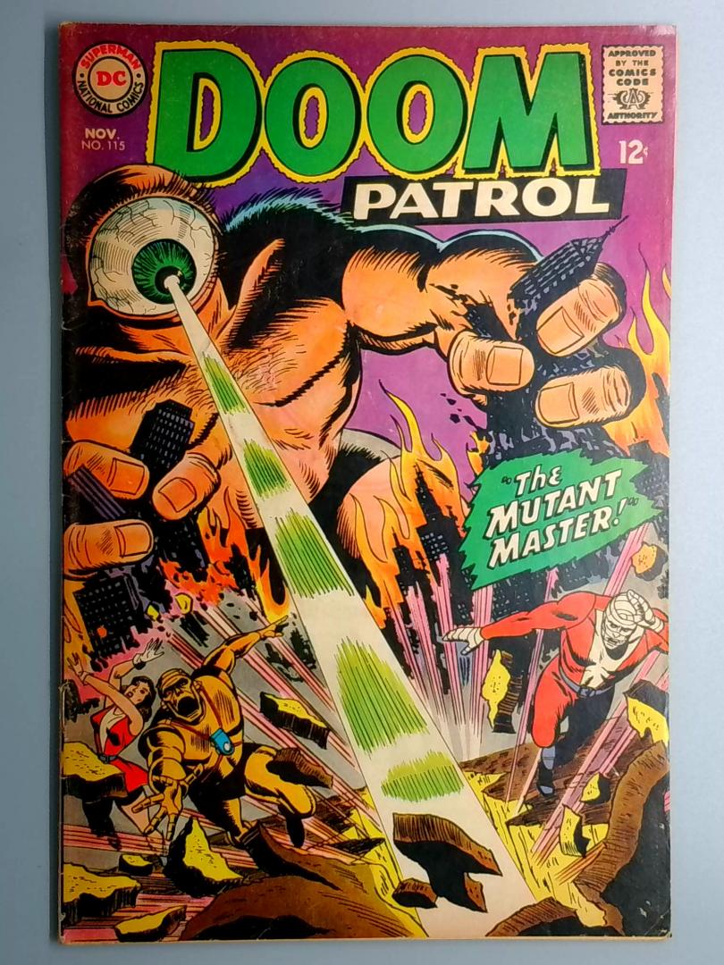 Doom Patrol #115 VG+ DC 1967
