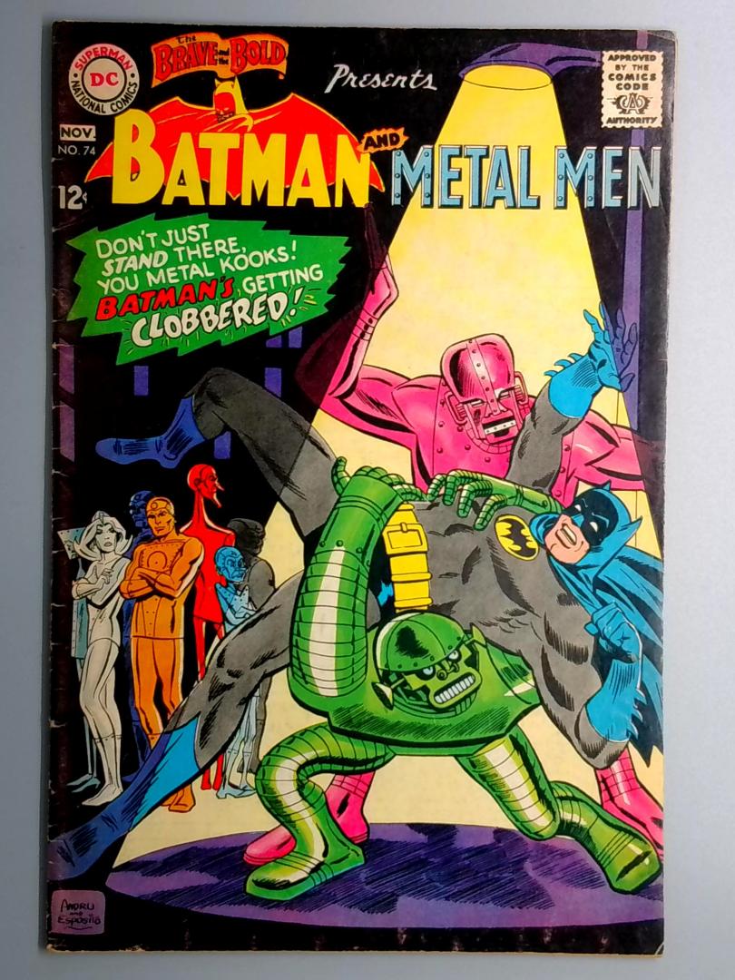 Brave and the Bold #74 VG+ 1st Dr. Deadalus DC 1967