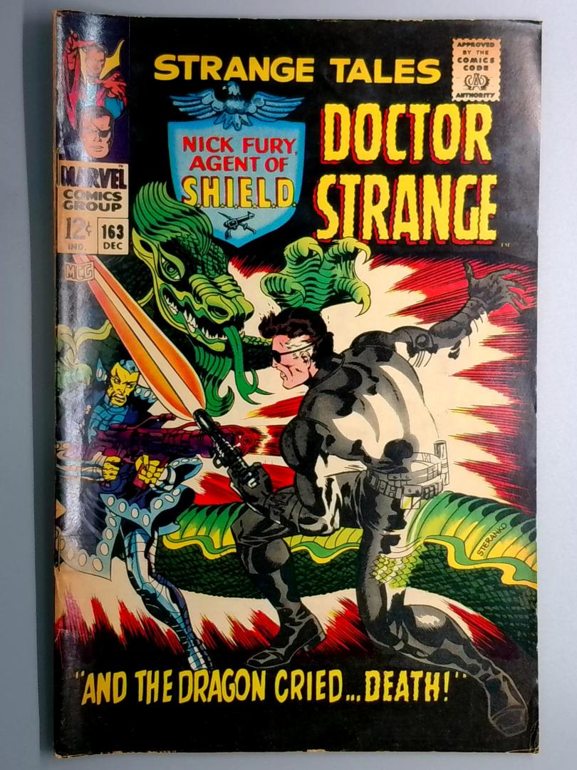 Strange Tales #163 VG 1st Clay Quartermain Agent Quartermain Marvel 1967