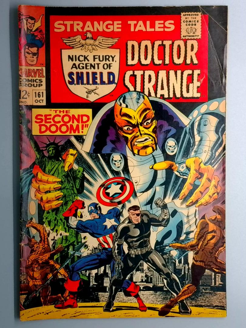 Strange Tales #161 VG 1st Yellow Claw Marvel 1967