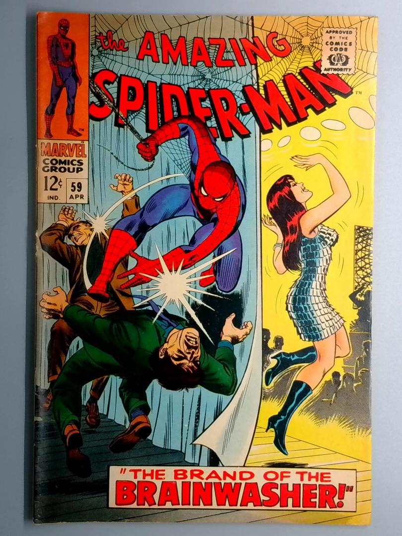 Amazing Spider-Man #59 VG 1st Mary Jane Cover Marvel 1968