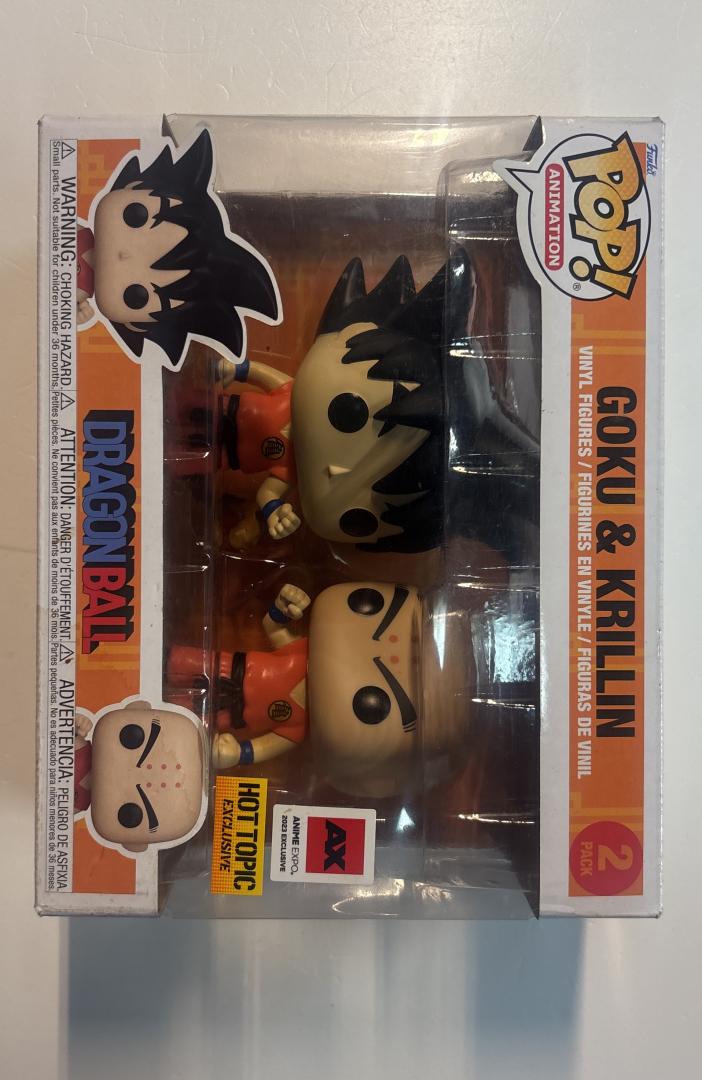 Funko Pop! Goku & Krillin 2 Pack Dragon Ball Animation