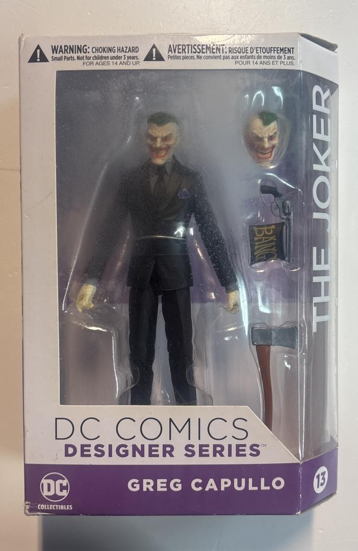 The Joker DC Comics Designer Series Greg Capullo McFarlane Toys