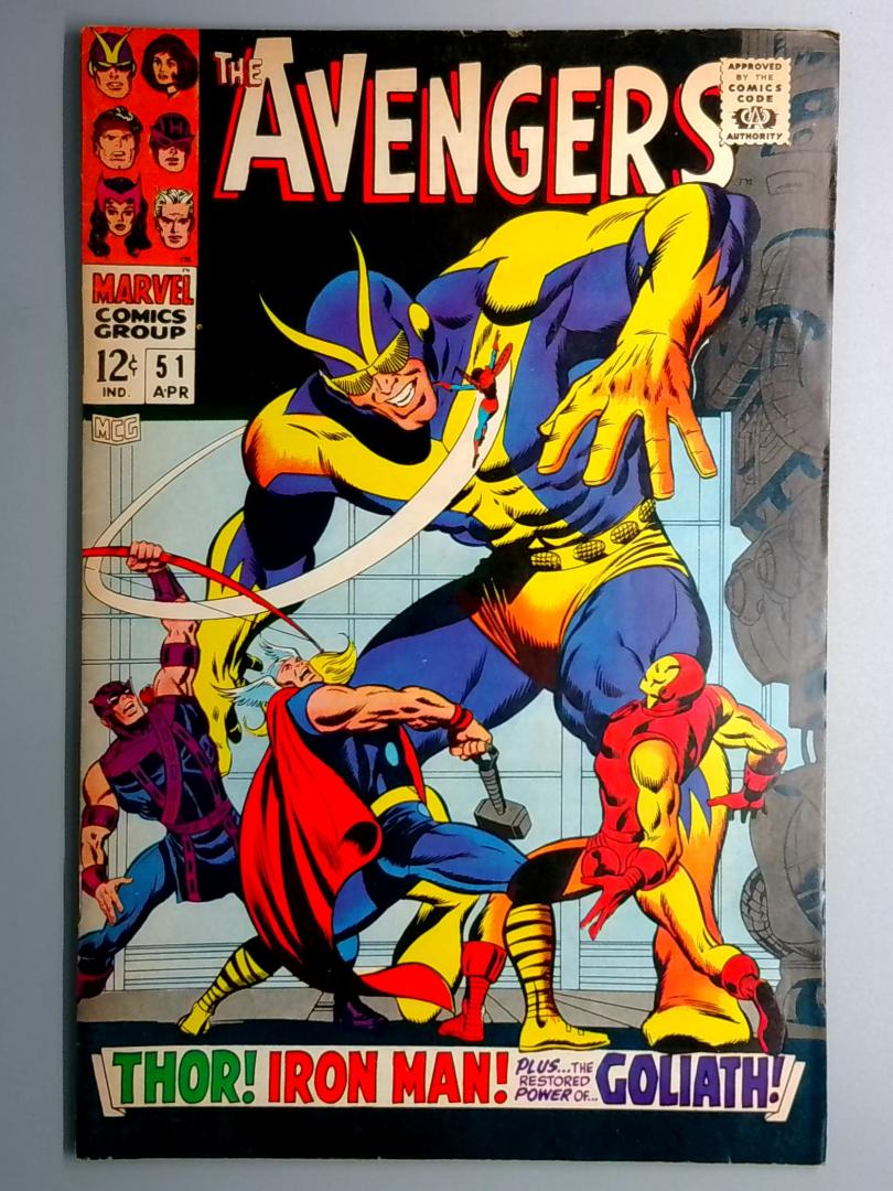 Avengers #51 VG/FN MARVEL 1968