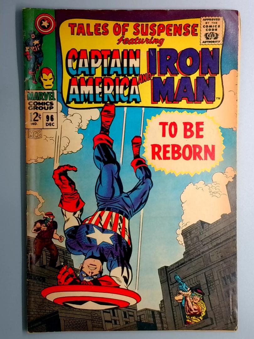 Tales of Suspense #96 VG Grey Gargoyle Paul Duval Appearance Marvel 1967