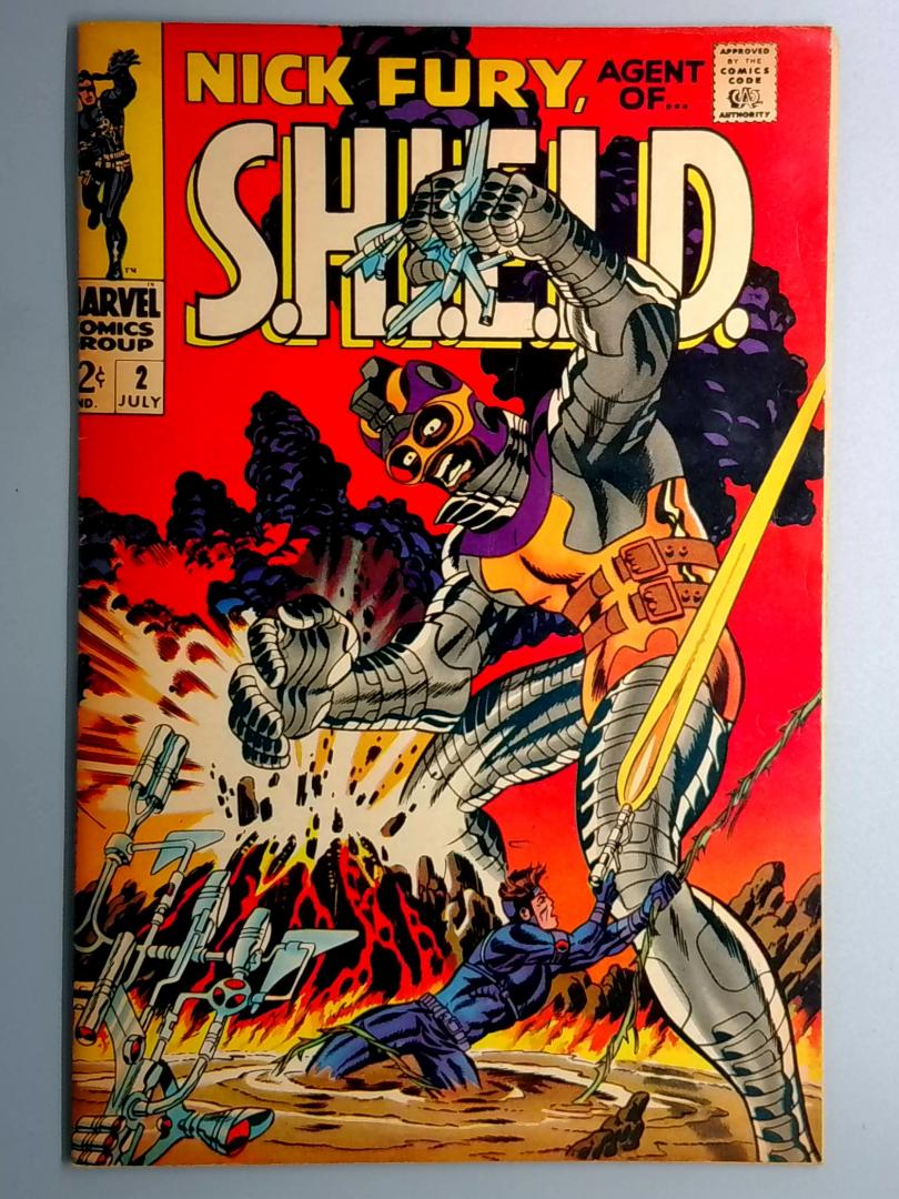 Nick Fury Agent of S.H.I.E.L.D. #2 FN+ Marvel 1968