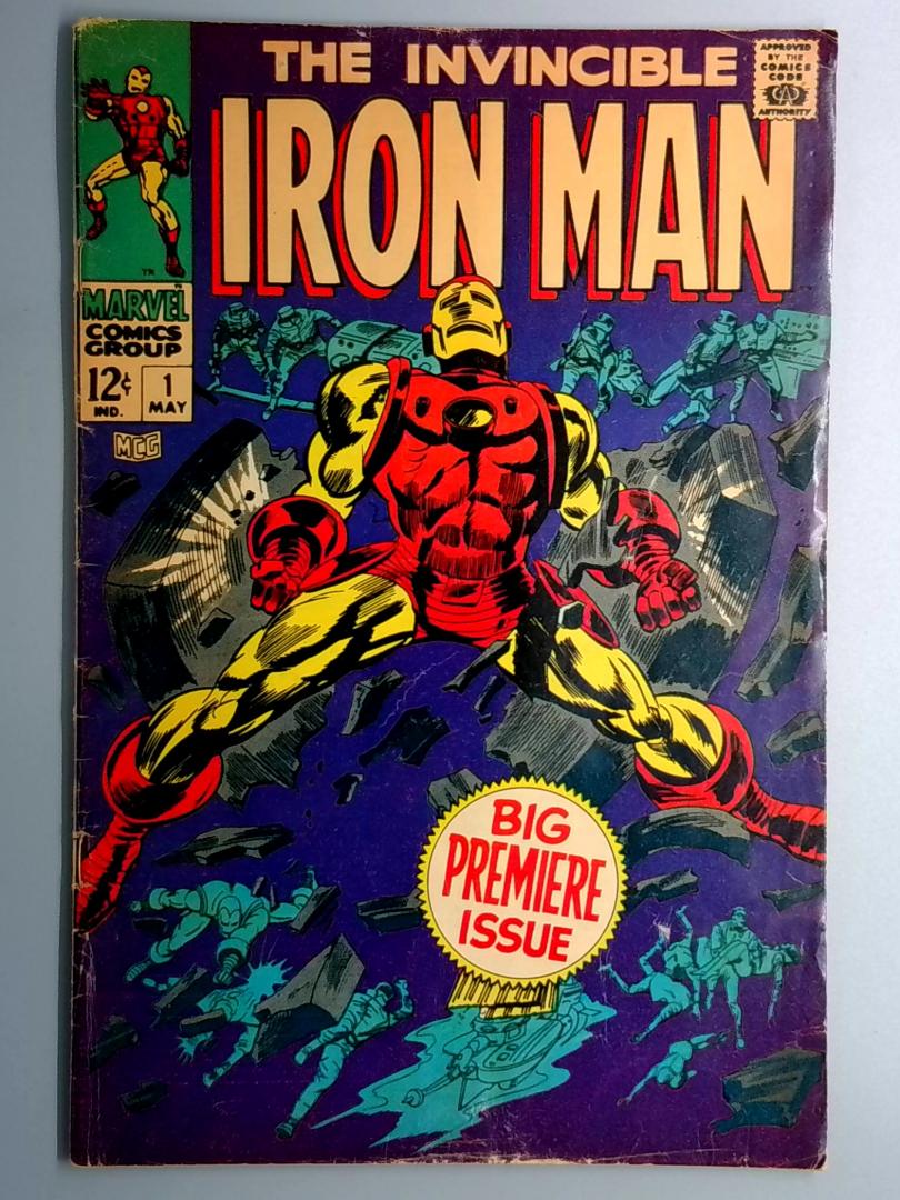 Iron Man #1 VG- 1st Appearance of Iron Man in Own Title Marvel 1968