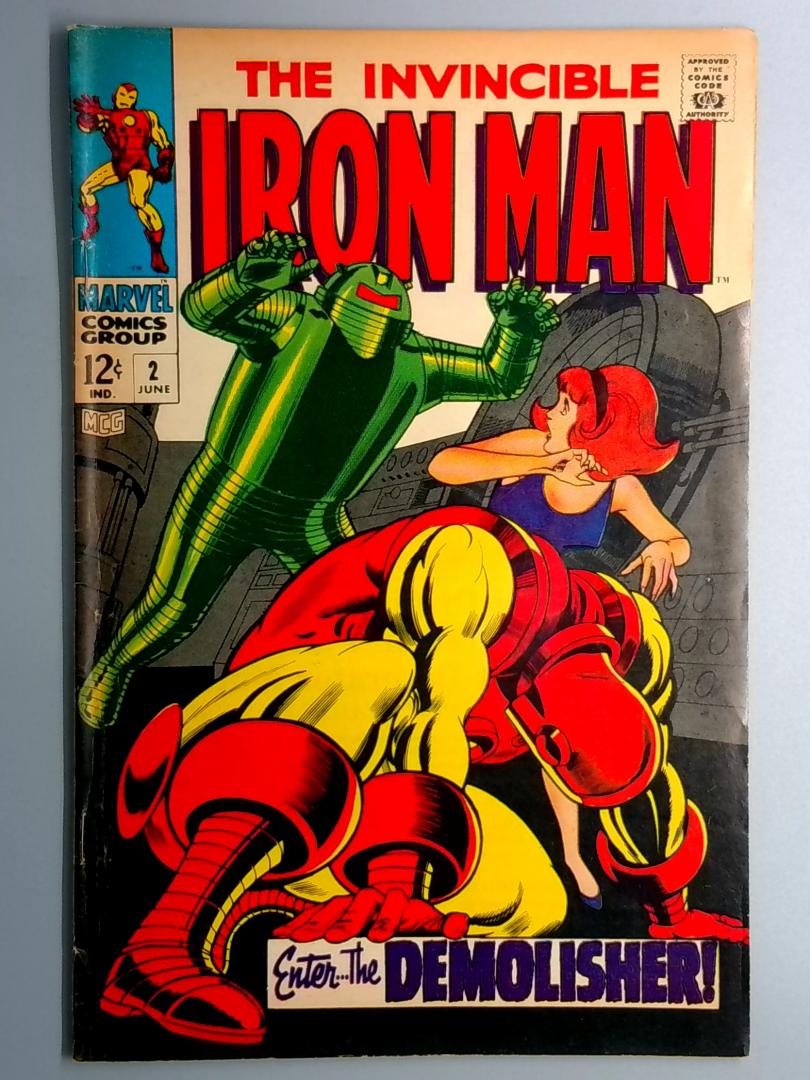 Iron Man #2 VG/FN 1st and Only Demolisher Appearance Marvel 1968