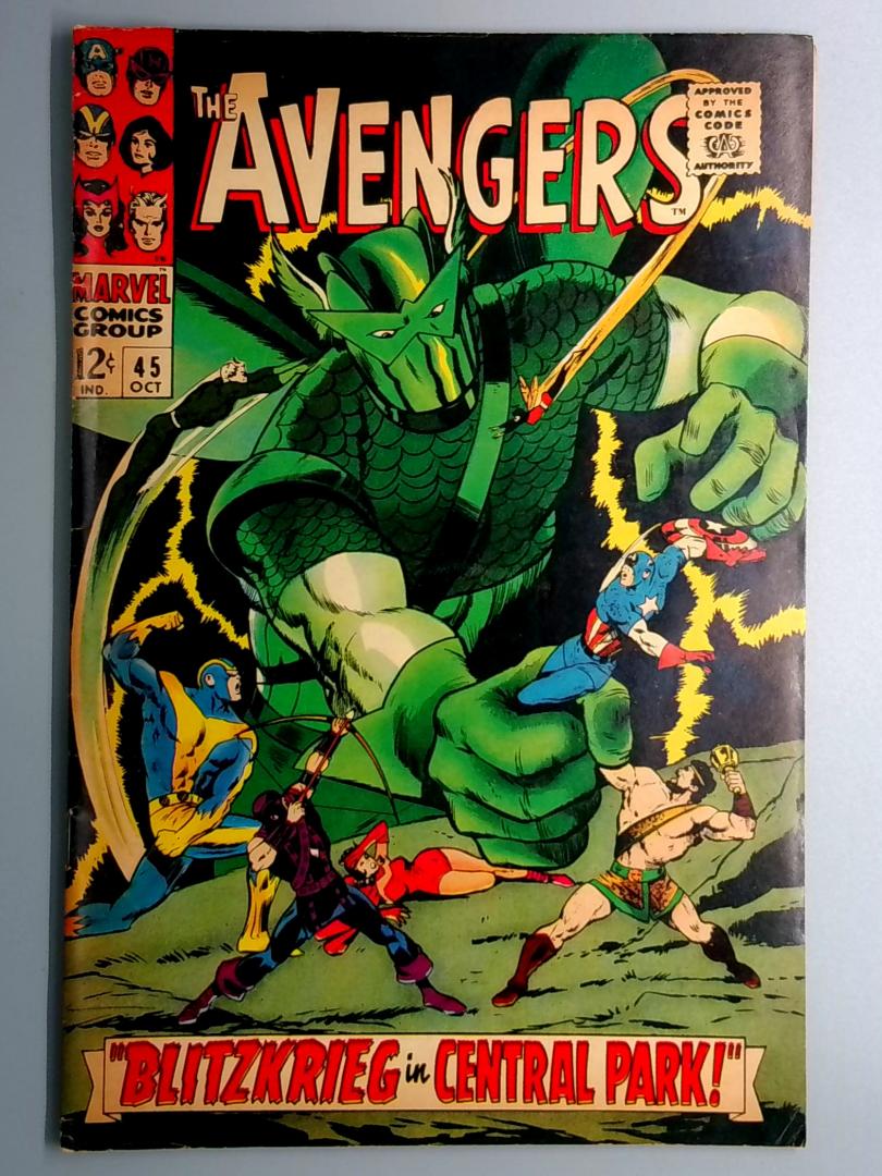 Avengers #45 VG+ Super-Adaptoid Marvel 1967