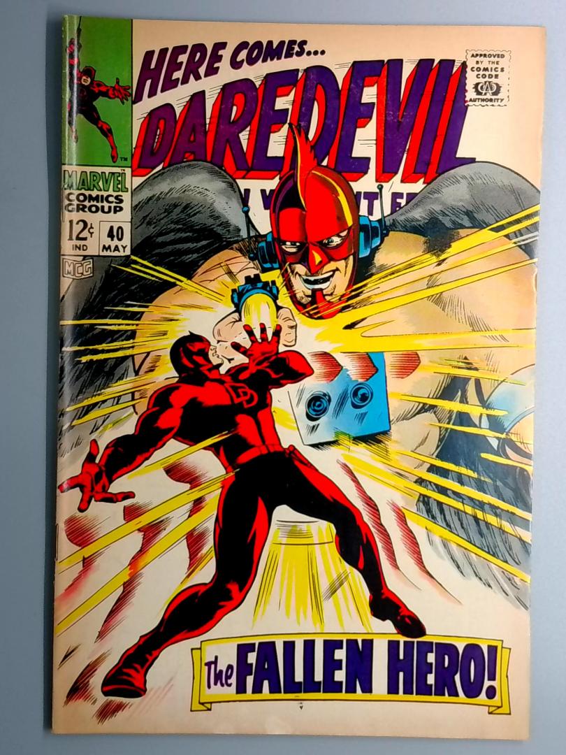 Daredevil #40 VF- Unholy Three Marvel 1968