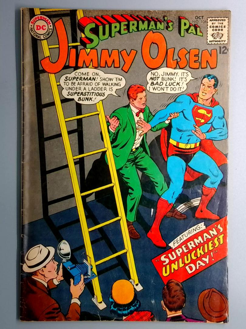 Superman's Pal Jimmy Olsen #166 VG+ DC October 1974