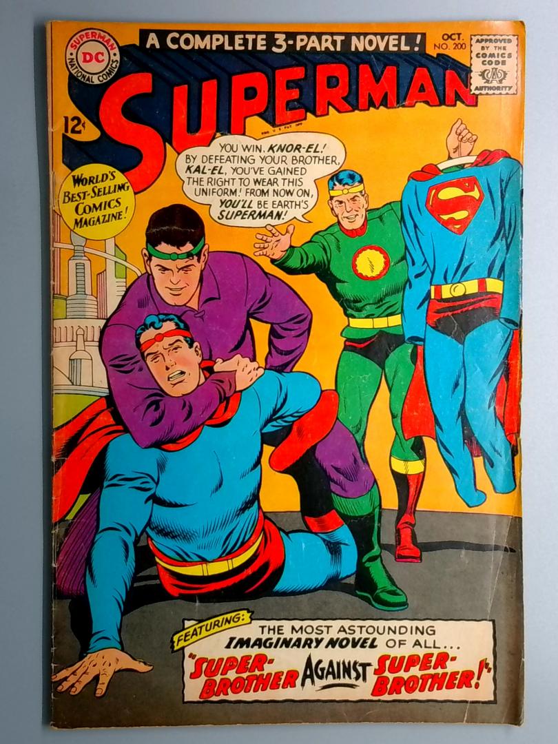 Superman #200 VG DC 1967