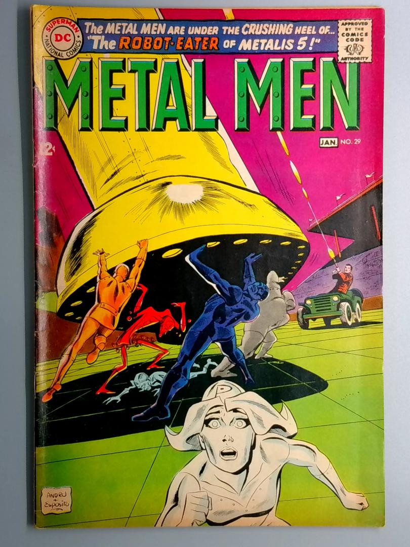 Metal Men #29 VG DC 1968