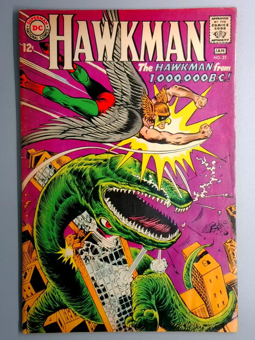 Hawkman #23 VG+ DC 1968