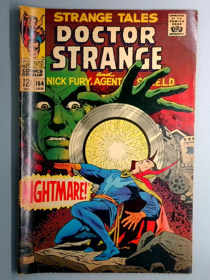 Strange Tales #164 VG+ 1st Appearance of Yandroth Marvel 1968