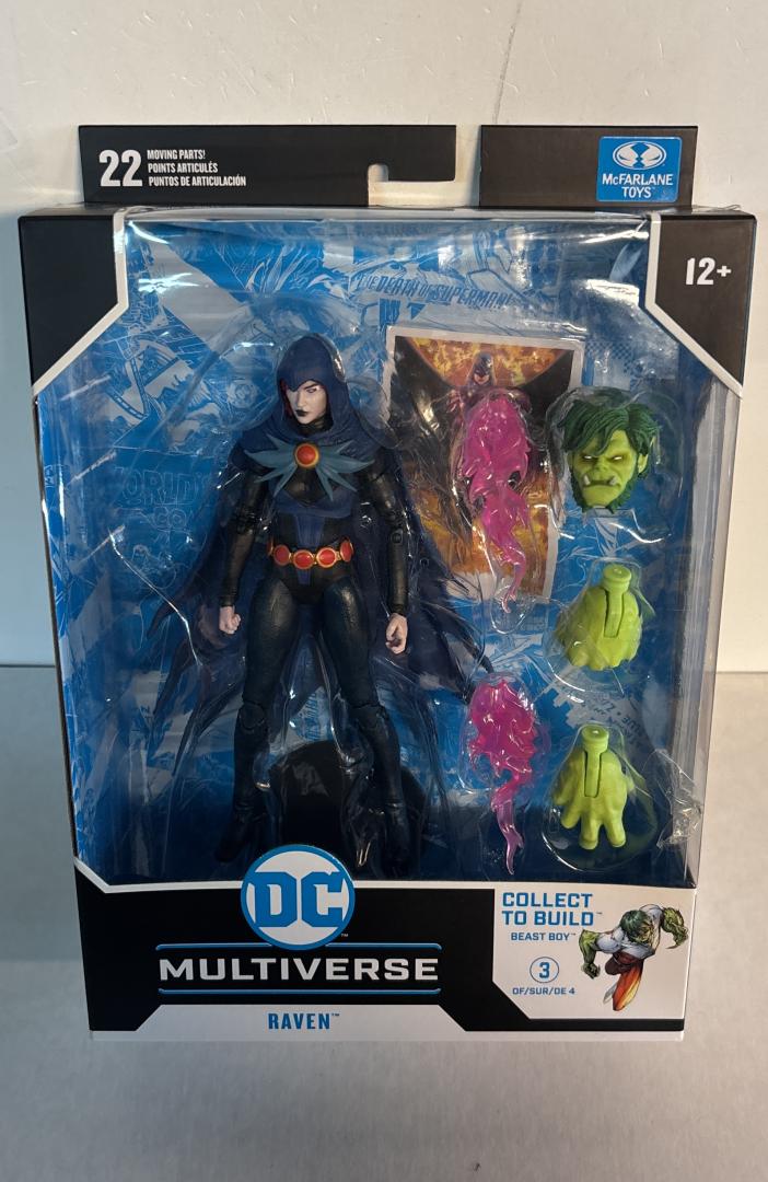 Raven DC Multiverse Titans McFarlane Toys -Open Box 