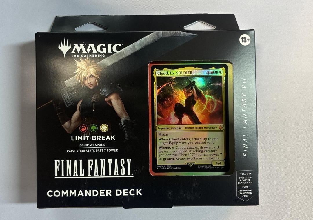 MTG Final Fantasy VII Commander Deck Limit Break 2025