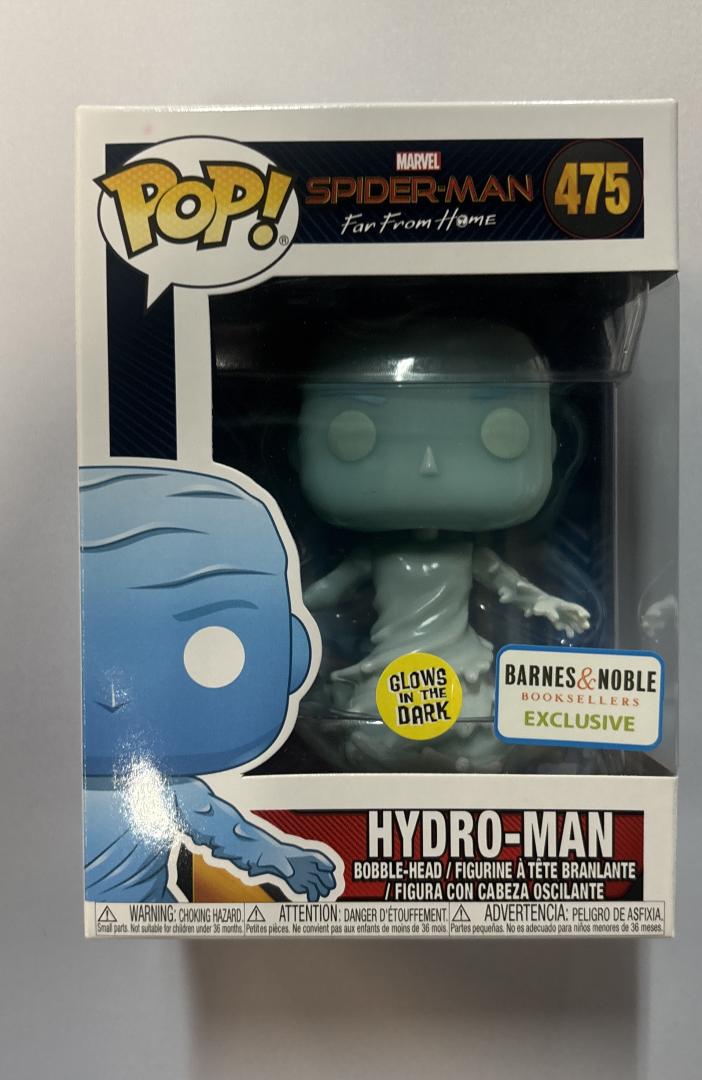 Funko Pop! Hydro-Man #475 Spider-Man Far From Home GITD Barnes & Noble