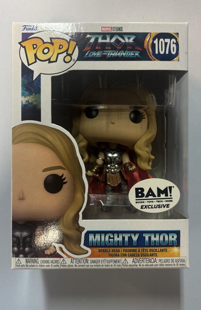 Funko Pop! Mighty Thor #1076 Thor Love and Thunder BAM! Excl.