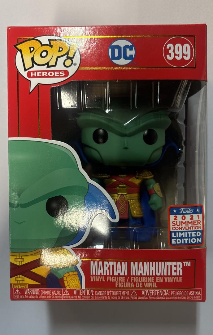 Funko Pop! Martian Manhunter #399 DC Con LE
